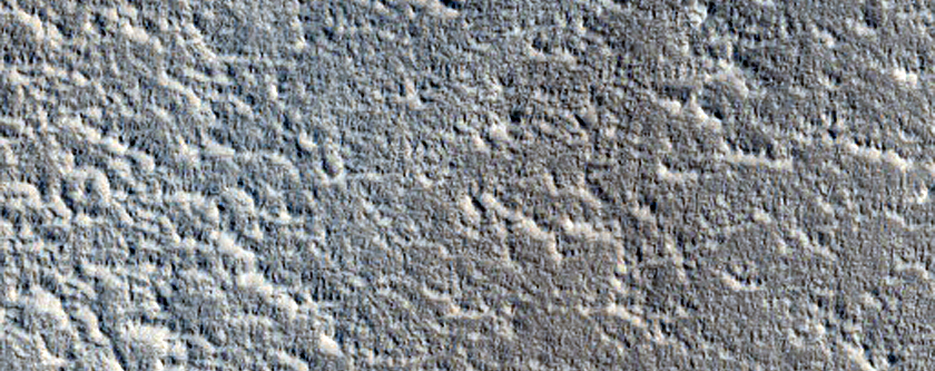 Possible Terraced Crater in Arcadia Planitia