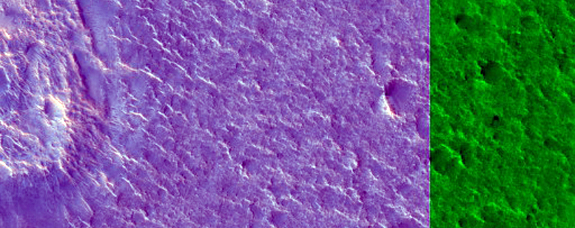 Possible Future Landing Site Near Mounds in Northern Chryse Planitia