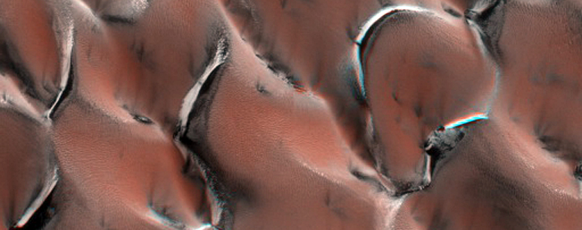 Polar Dunes Dubbed Hazar with Abundant Sand