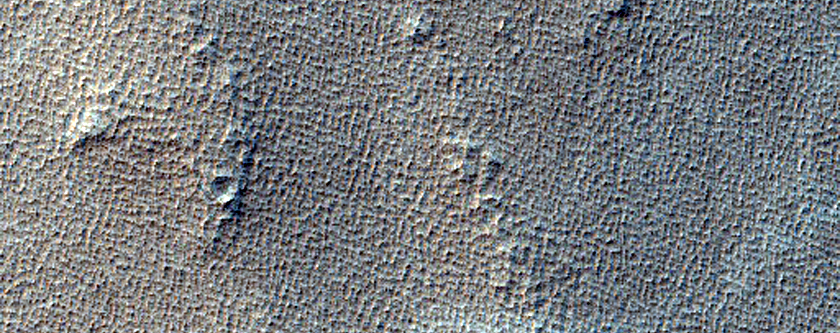 Possible Fissure Volcano in Syria Planum