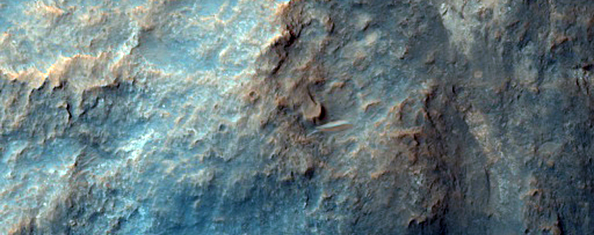 Central Uplift of Impact Crater