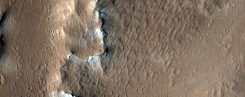 Channel on Flank of Ceraunius Tholus