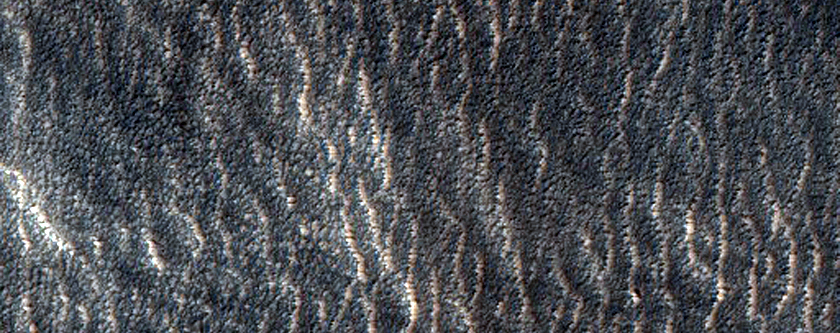 Layers Next to Mound North of Deuteronilus Mensae