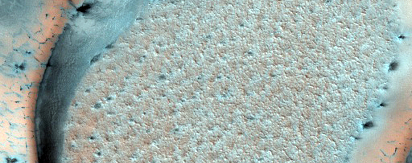 Dunes on Cement Substrate Dubbed Arrakis