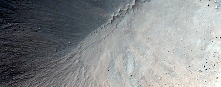 Two-Kilometer Diameter Crater