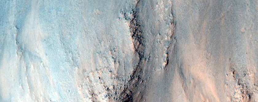Monitor Steep Slopes in Ius Chasma