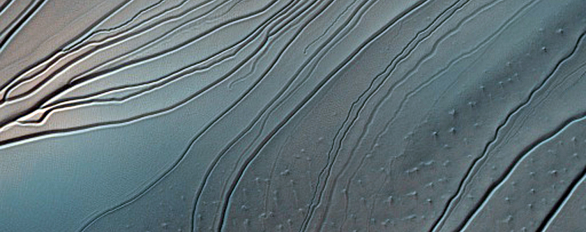 Monitor Changes Among the Russell Crater Dunes and Gullies