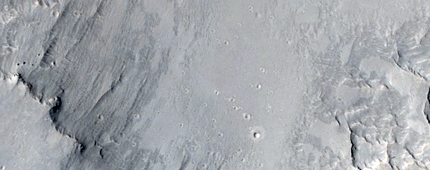 Possible Volcanic Vent Near Gale Crater