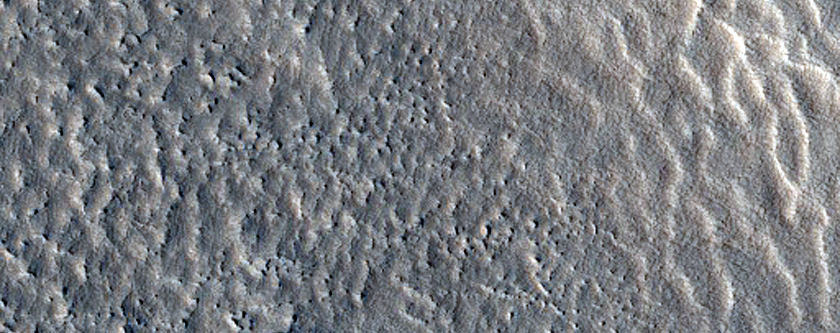 Icy Crater Monitoring