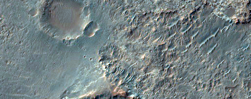 Light-Toned Layered Deposits Exposed along Ladon Valles Floor