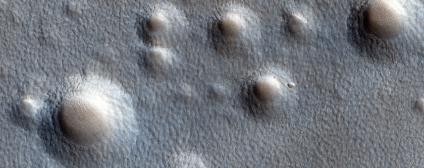 Icy Crater Monitoring