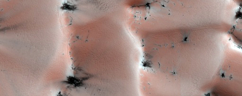 Dunes with Cracks and Fans Dubbed Zanovar