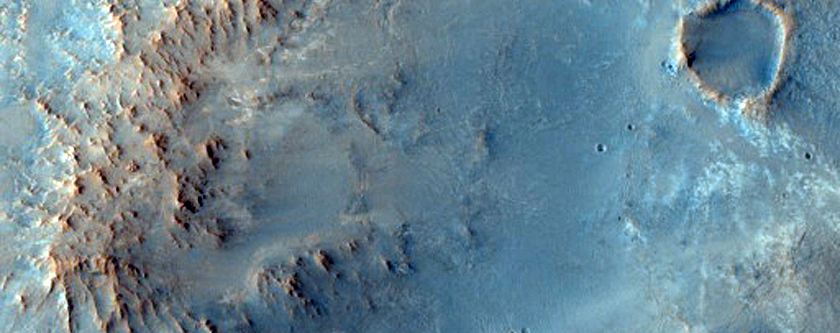 Massif in Northern Syrtis Major