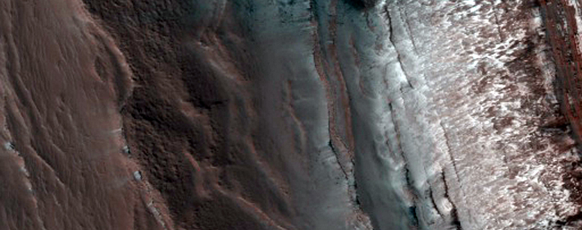 Avalanche Monitoring at Steep North Polar Scarp