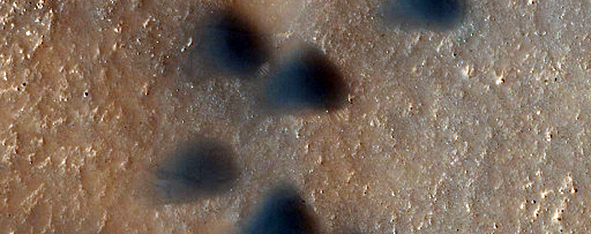 Moreux Crater Sand Dune Changes
