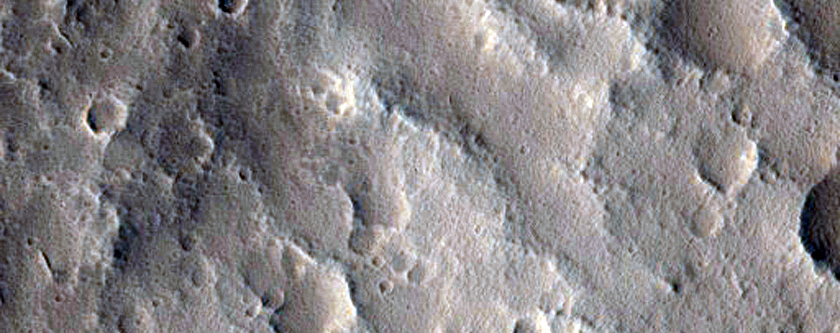 Transect Across Kasei Valles