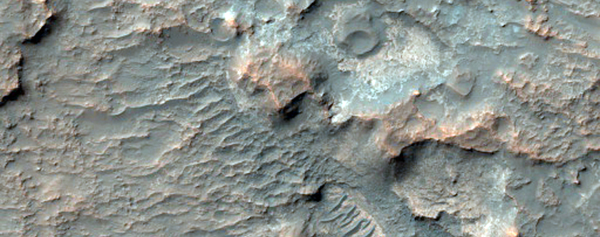 Crater with Light-Toned Interior Material in HRSC Image H0389_0000_ND3