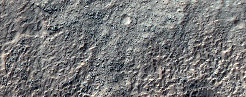 Light-Toned Outcrops in Ariadnes Colles