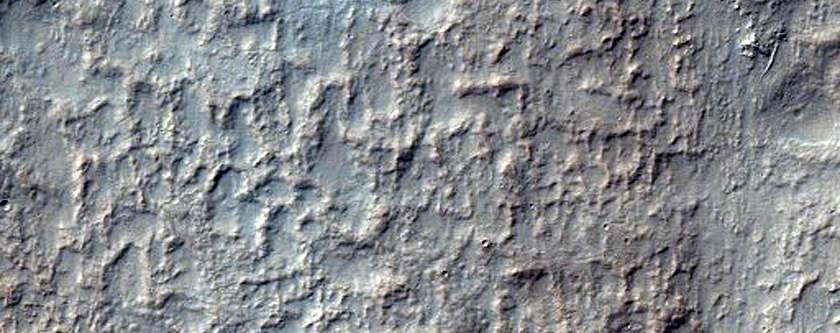 Alluvial Fan in Crater in Terra Sirenum
