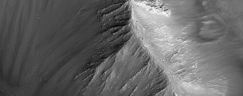 Monitor Slopes in Tithonium Chasma