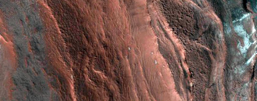 Avalanche Monitoring at Steep North Polar Scarp