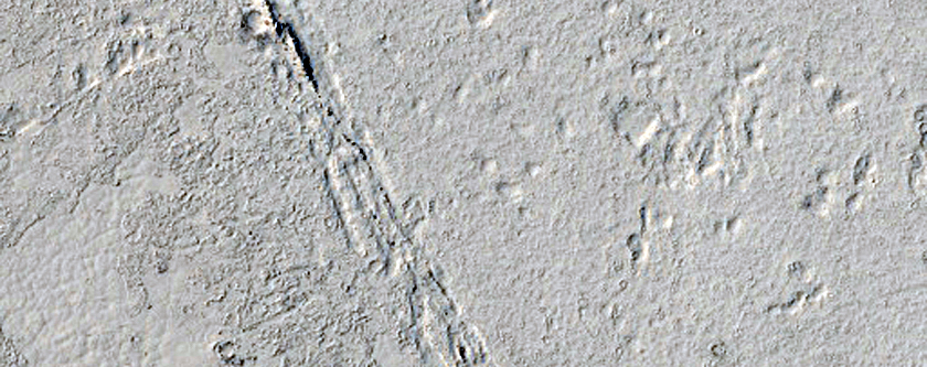 Southeastern Terminus of Athabasca Valles Flood Lava