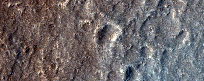 Lava Flows on Olympus Mons