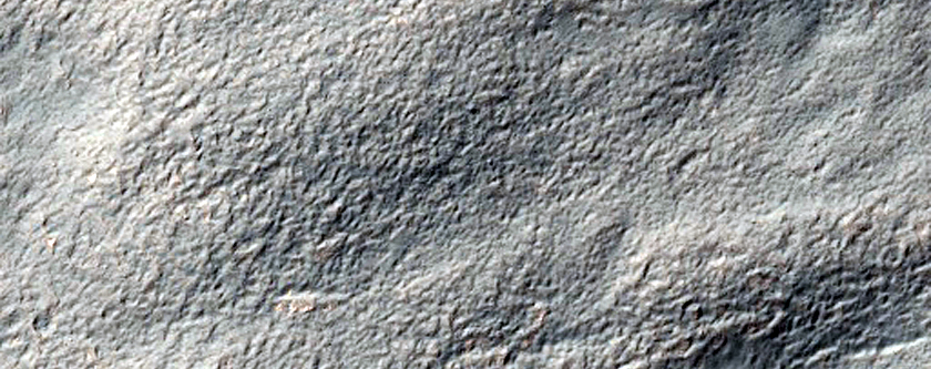 Branched Channel in Northern Promethei Terra