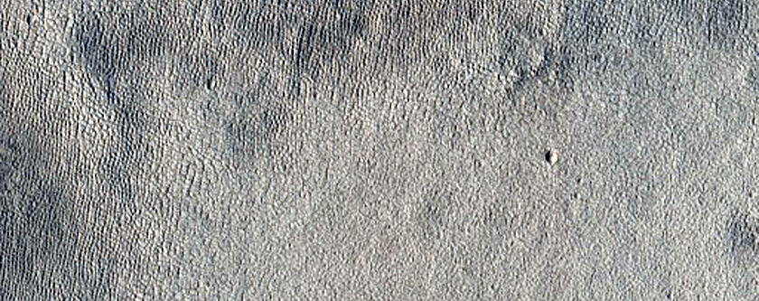 Possible Terraced Bullseye-Like Crater in Arcadia Planitia