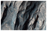 Interior Layered Deposits in Southern Ganges Mensa
