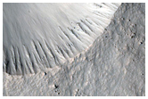 Monitor Slopes of Small Fresh Crater
