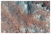 Hydrated Crater Ejecta in Tyrrhena Terra
