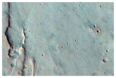 Layer Exposures in Depression at Valley Terminus
