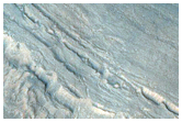 Irregular Depression in East Candor Chasma
