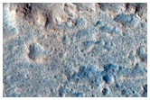 Transition from Flow to Light-Toned Material West of Meridiani Planum
