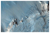 Steep Slope in Capri Chasma

