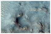 Dissected Fan Deposit in Libya Montes