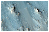 Possible Pyroxene Detected in Crater Rim Near Sinus Sabaeus