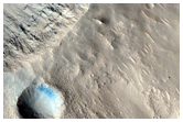 Crater in Isidis Planitia