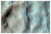 Possible Layered Gully Alcove Visible in MOC Image R1600542