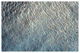Crater-Canyon Boundary in Harmakhis Vallis