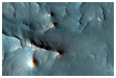 Sedimen flabellum in hargravium orientali cratere