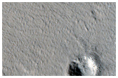 Channels Near Tooting Crater