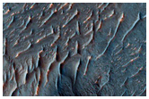 Sediments within Valleys in Uplands Near Ladon Valles