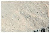 Monitoring Steep Slopes of Asimov Crater