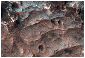 Light-Toned Outcrops in Eridania Basin