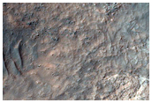 Possible Clay and Sulfate or Zeolite Deposit in Crater