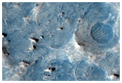 Eastern Meridiani Planum Layers and Landforms