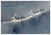 Arcuate Ridge in CTX Image 