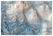 Light Toned Outcrop in North Hellas Planitia Rim